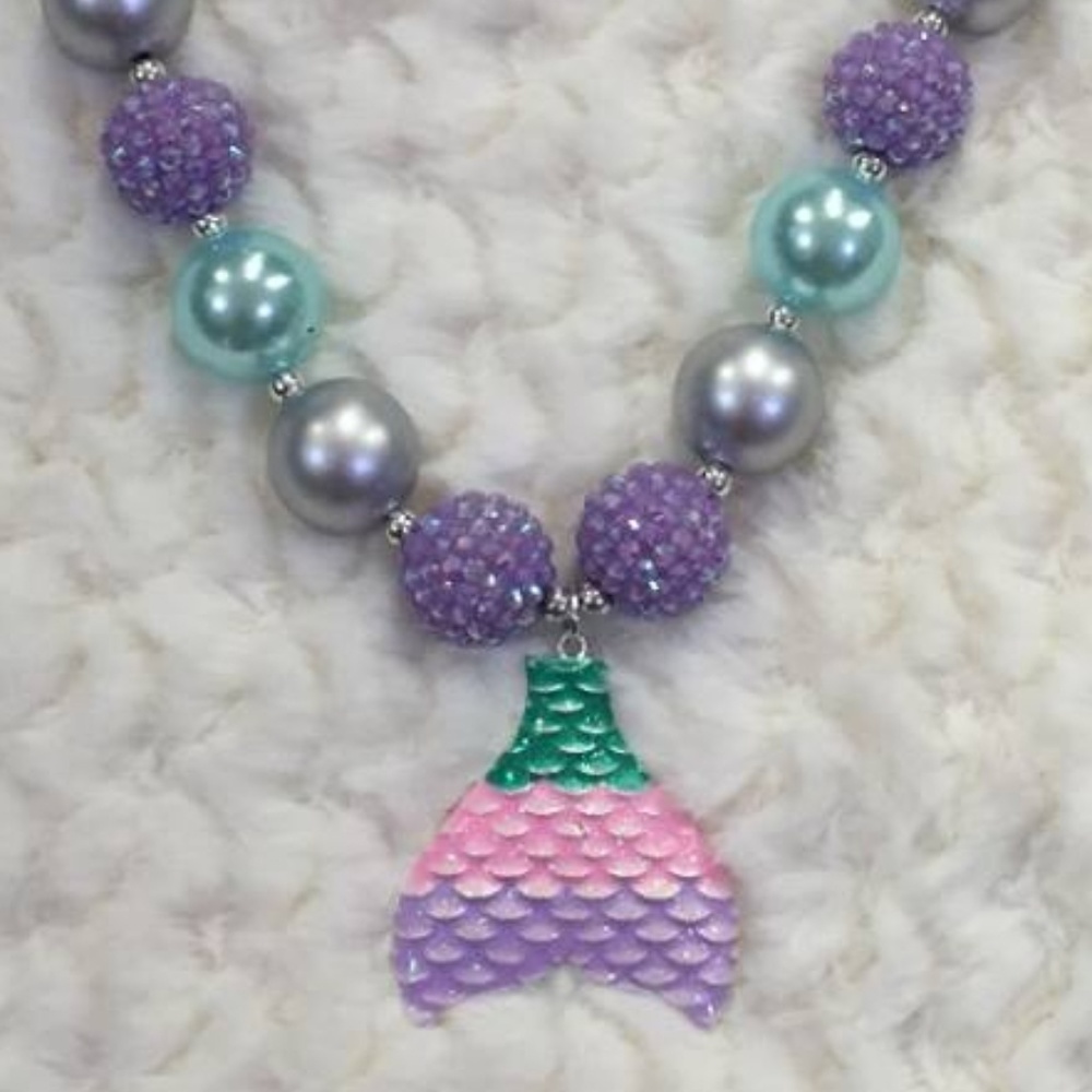 Girls Gumball Necklaces